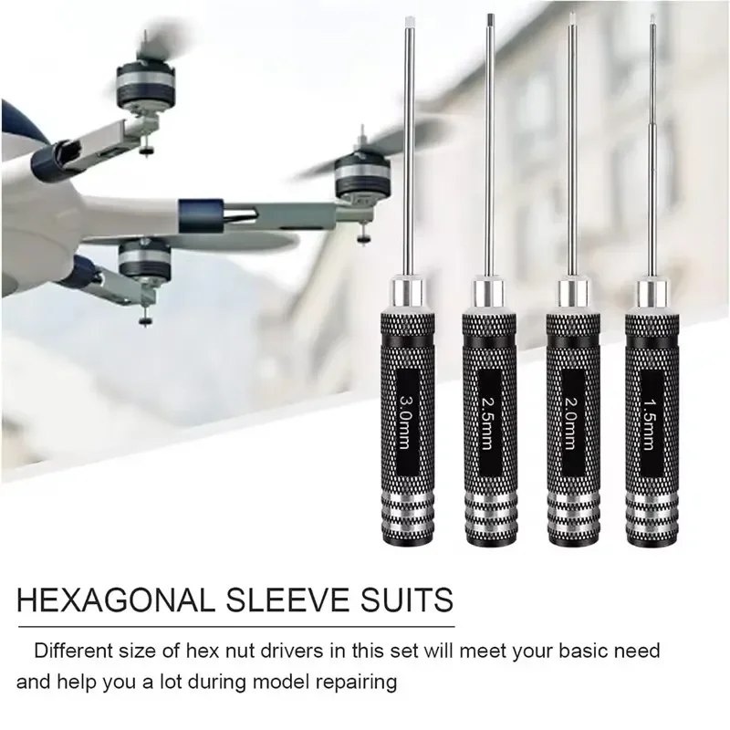 Hex Driver Set 1.5/2.0/2.5/3.0 - огляд і ціна Rc Helicopter Tool Kit