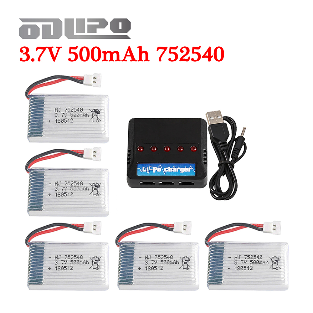H31 Battery 3.7V 500mAh 752540 - огляд і ціна Rc Helicopter Coaxial